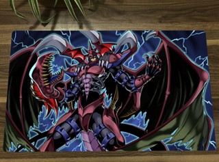 Yu-gi-oh! Playmat Destiny HERO - Plasma TCG CCG แผ่นรองเกมเทรดดิ้งการ์ด แบบกําหนดเอง