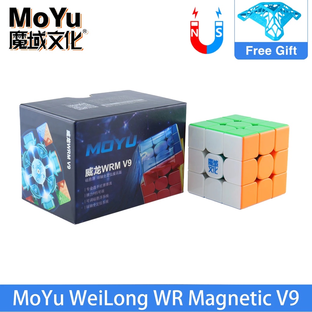 Moyu Weilong WRM V9 3x3 2023 Magic Cube Magnet Professional Speed Cube Magic Cube