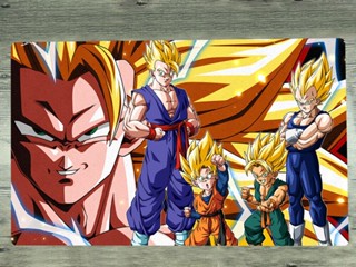 แผ่นรองเมาส์ ลาย Dragon Ball Z Playmat YuGiOh Game Mat TCG CCG สําหรับเล่นเกมกระดาน