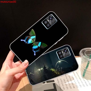 เคสโทรศัพท์มือถือ ลายผีเสื้อ ดอกไม้ สําหรับ VIVO iQOO Neo 5 S Y55S U5 8 9 Z3 Y52 Y53S T1X Z5X Z5 X70 X70T S12 V23 S9 S10 S9E Pro+ 2021 04