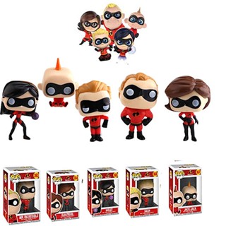 ฟิกเกอร์ PVC ความสูง 10 ซม. 2 Incredibles The Play And Display Violet 365