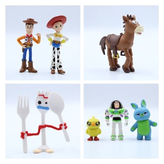 ตุ๊กตาฟิกเกอร์ Toy Story Fans Woody And Jessie ขนาดเล็ก สําหรับสะสม