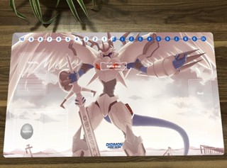 แผ่นรองเมาส์เล่นเกม Digimon Duel Playmat CCG DTCG