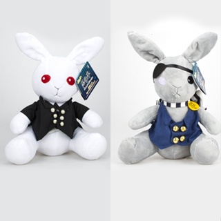 ตุ๊กตานุ่ม รูปการ์ตูนอนิเมะ Kuroshitsuji Butler Ciel Phantomhive Rabbit ขนาด 30 ซม. สีดํา