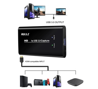 กล่องจับภาพวิดีโอ 4K 1080P 60fps HDMI เป็น USB 3.0 สําหรับ PS4 Xbox TV Box PC OBS VLC ไลฟ์สด