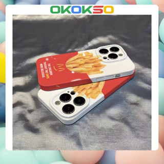 เคสมือถือ แบบนิ่ม ลายการ์ตูนเฟรนช์ฟรายส์ กันกระแทก สําหรับ OPPO Reno9 Reno8 Reno7pro reno6 7z 5 R17 A53 A9 2020 4Z 5G F11 A31 A15 A3S A78 A77 Findx3pro Findx5pro