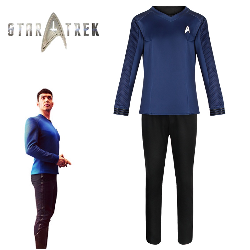ชุดคอสเพลย์ Star Trek Strange New Worlds Spock Pike Captain Roleplay
