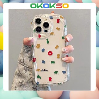 เคสมือถือ แบบนิ่ม ลายการ์ตูนตัวอักษรภาษาอังกฤษ ขอบโค้ง กันกระแทก R17 สําหรับ OPPO Reno9 Reno8 Reno7pro reno6 7z 8T 5 A53 A9 2020 4Z 5G F11 A3S A78 A77