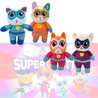 แรงบันดาลใจจาก Super Kitties Mr. ของเล่นตุ๊กตาฮีโร่ สีม่วง สีเขียว สีส้ม สีแดง สีฟ้า สําหรับเด็กอายุ 14 ปีขึ้นไป