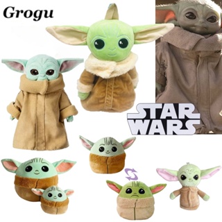 กระเป๋าเป้สะพายหลัง ลาย Star Wars Baby Yoda Din Grogu Plushnies ขนาด 34 ซม. เหมาะกับของขวัญวันเกิด สําหรับเด็ก