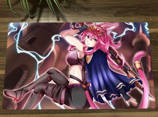 Yugioh Playmat Tri-Brigade Ferrijit the Barren Blossom TCG แผ่นยางรองการ์ดเกม