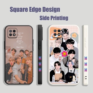 บีทีเอส BTS น่ารัก BYQ02 เคสโทรศัพท์มือถือ สําหรับ OPPO A8 A31 A1K F9 Pro A52 A72 A92 A59 F1S A7X A71