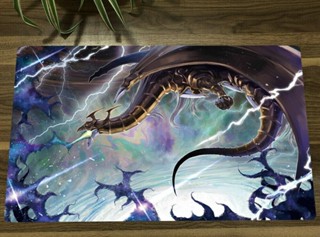 Yu-gi-oh! Ccg Playmat Ten Thousand Dragon TCG แผ่นรองเมาส์ สําหรับเล่นเกม