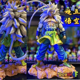 โมเดลฟิกเกอร์ Seven Dragon Ball Super Saiyan White God Super Five Sun Wukong Kakarot Jiyi Gong แฮนด์เมด สําหรับตกแต่ง