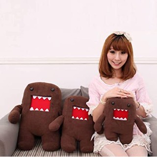 หมอนตุ๊กตานุ่ม รูปการ์ตูน Domo Kun น่ารัก สีน้ําตาล สําหรับเด็ก คู่รัก