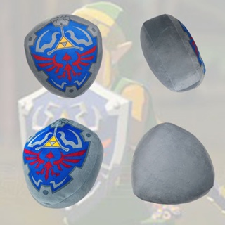 ของเล่นตุ๊กตาสัตว์ Legend Of Zelda Hylian Shield สีเทาน่ารัก สําหรับเด็ก