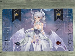 Yugioh Girl Duel Playmat Labrynth of the Silver Castle แผ่นเกมการ์ด TCG CCG