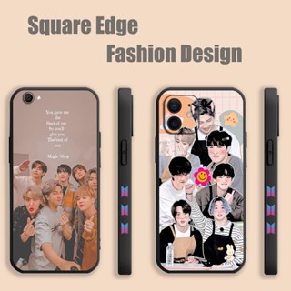 บีทีเอส BTS น่ารัก BYQ02 เคสโทรศัพท์มือถือ สําหรับ OPPO A77 A77S A93 Reno 7 4F 4 Lite R17 Pro