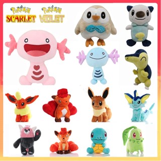 ตุ๊กตานุ่ม รูปการ์ตูนปิกาจู Pokémon Scarlet Violet Paldean Wooper ของขวัญสําหรับเด็ก