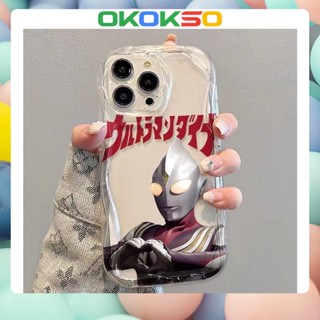 [OKOKSO] ใหม่ เคสโทรศัพท์มือถือนิ่ม ขอบโค้ง กันกระแทก ลายการ์ตูนอุลตร้าแมน สําหรับ OPPO Reno9 Reno8 Reno7pro reno6 7z 8T 5 R17 A9 2020 4Z 5G F11 A31 A3S A78 A77