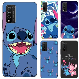 เคสโทรศัพท์มือถือ TPU แบบนิ่ม ลาย Lilo &amp; Stitch สําหรับ Huawei Honor 10X Lite