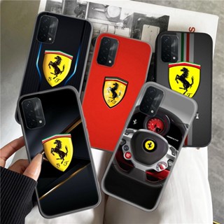 เคสโทรศัพท์มือถือแบบนิ่ม ลายโลโก้รถสปอร์ต Ferrari SXA25 สําหรับ OPPO Reno 6 Pro Plus 4Z A92S 6Z 7 R9S A96