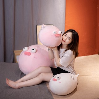 หมอนตุ๊กตานุ่ม รูปปลาปักเป้า ไส้กรอก ริมฝีปากน่ารัก