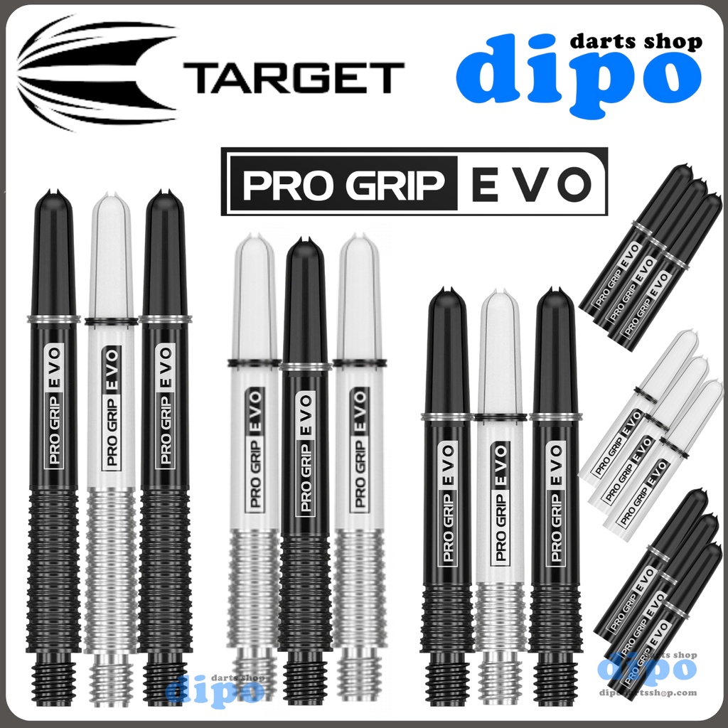 TARGET DARTS SHAFT - PRO GRIP EVO【 Titanium + Nylon 】