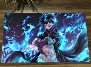 Yugioh แผ่นรองเมาส์ ลายอนิเมะ My Hero Academia Playmat Dabi TCG CCG สําหรับเล่นเกม