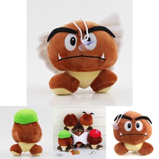 ตุ๊กตายัดนุ่น Goomba Mario Super Mushroom ของเล่นสําหรับเด็ก