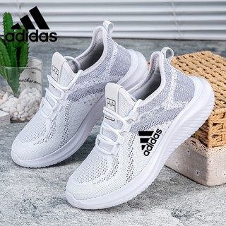 Adida รองเท้าผ้าใบ ระบายอากาศ สวมใส่สบาย สําหรับผู้ชาย