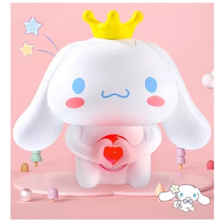 SANRIO มงกุฎซานริโอ้ มงกุฎซินนาม่อนโรล เรืองแสง ของเล่นรักมือ หัวใจ ท่าทาง ของขวัญแฟนสาว