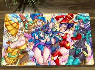 Yugioh Girls Duel Playmat TCG CCG แผ่นรองเมาส์ สําหรับเล่นเกม