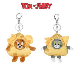 ของแท้ จี้ตุ๊กตานุ่ม รูปการ์ตูน Tom And Jerry Cheese Tom Cat And Jerry Mouse น่ารัก สําหรับแขวนตกแต่ง