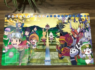 แผ่นรองเมาส์ ลาย Digimon Adventure Playmat CCG DTCG สําหรับเล่นเกมเทรดดิ้งการ์ด