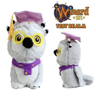 ตุ๊กตายัดนุ่น รูปการ์ตูนนกฮูก Gamma Wall Game College Wizard101 ของเล่นสําหรับเด็ก