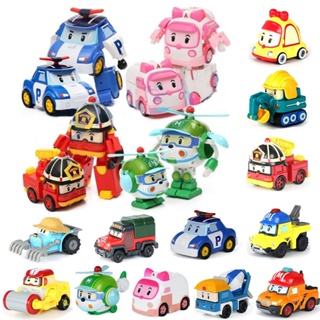 【พร้อมส่ง】โมเดลรถยนต์ Robocar Poli ขนาดเล็ก เหมาะกับของขวัญ สไตล์เกาหลีใต้ ของเล่นสําหรับเด็ก