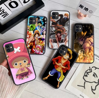 เคสโทรศัพท์มือถือ TPU แบบนิ่ม ลาย W150 อนิเมะวันพีช ลูฟี่ สําหรับ iPhone X XS 11 Pro Max 14 plus