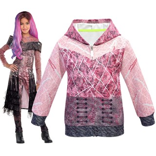 เสื้อกันหนาว เสื้อฮู้ดดี้ แบบสวมหัว คอสเพลย์ Evil 3 Descendants Audrey