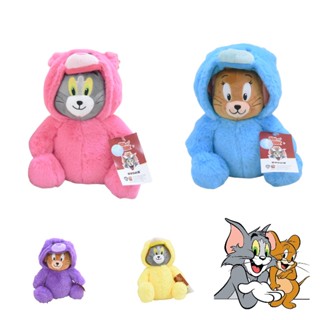 ของเล่นตุ๊กตาหมี แมว และหนู น่ารัก ขนาด 22 ซม. สีเหลือง แบบสร้างสรรค์ ให้เป็นของขวัญวันเกิด แบบสร้างสรรค์ สําหรับเด็ก