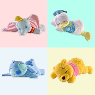 ✨พร้อมส่ง✨หมอนตุ๊กตานุ่ม รูปการ์ตูน Disney Dumbo Winnie the Pooh Stitch Donald Duck ขนาดใหญ่ สินค้าอนิเมะ