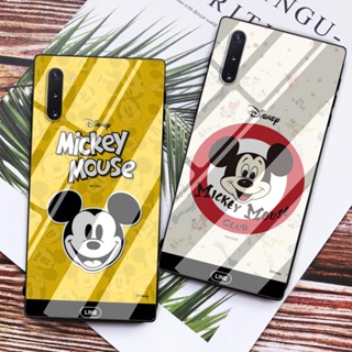 เคสโทรศัพท์มือถือแบบแก้ว ลายมิกกี้เมาส์น่ารัก สําหรับ Redmi Note 8 9 9s 10 10s 11 Pro 9 9A 9C 8 8A