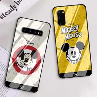 เคสโทรศัพท์มือถือแบบแก้ว ลายมิกกี้เมาส์น่ารัก สําหรับ Huawei P30 P20 Pro Lite Y9 Prime Y6P Y7A Y8P Nova 3i 5T 7SE Mate 10 20