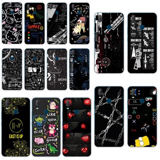 H1 Vivo Y11 2019 เคส TPU นิ่ม ซิลิโคน ป้องกัน เคสโทรศัพท์ เคสโทรศัพท์ สีดํา