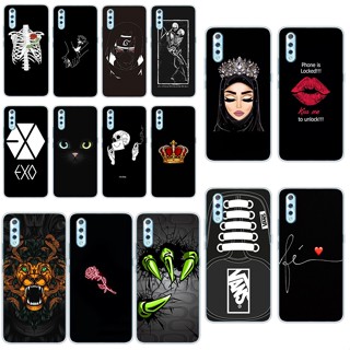 H4 Vivo s1 2019 เคส TPU นิ่ม ซิลิโคน ป้องกัน เคสโทรศัพท์ เคสโทรศัพท์ สีดํา