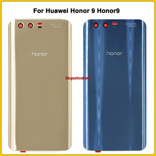 Bitt- ฝาครอบแบตเตอรี่ด้านหลัง แบบเปลี่ยน พร้อมสติกเกอร์ สําหรับ Huawei Honor 9 Honor9