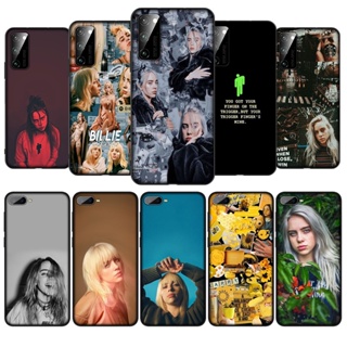 Nr55 เคสโทรศัพท์มือถือ ซิลิโคนนุ่ม ลายนักร้อง Billie Eilish สําหรับ Realme C2 C3 C11 2020 C12 C15