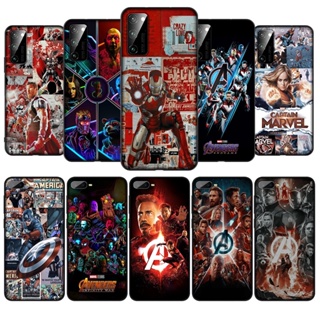 เคสซิลิโคนนิ่ม ลาย The Avengers NR57 สําหรับ Realme C2 C3 C11 2020 C12 C15