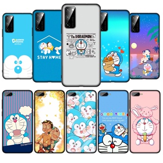 Nr26 เคสโทรศัพท์มือถือ ซิลิโคนนุ่ม ลายการ์ตูนโดราเอมอน สําหรับ Realme C30 C11 2021 C21Y C25Y V11 V11S Narzo 50i