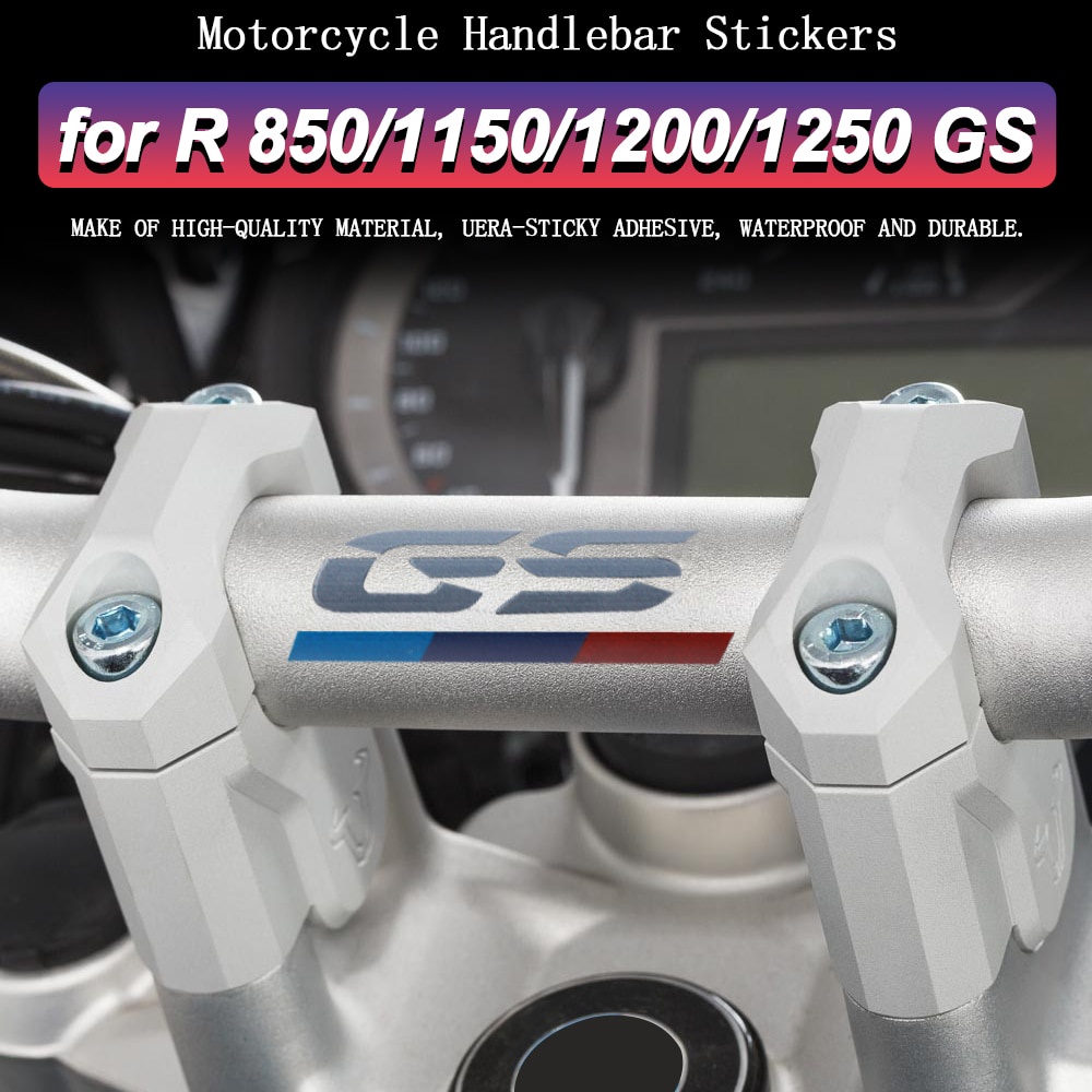 สําหรับ BMW GS850 GS1150 GS1200 GS1250 R 850 1150 1200 1250 GS ผจญภัย 2022 2023 สติกเกอร์รถจักรยานยนต์กันน้ํา Handlebar Decal